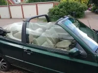Gebraucht VW Golf Highline 101 PS (74 kW) 2000 Grün Cabrio