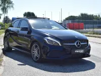 Gebraucht Mercedes A180 AMG line 109 PS (80 kW) 2017 Schwarz Kleinwagen