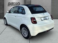 Gebraucht Fiat 500e 86 kW (118 PS) 2023 Arktis weiß Cabrio