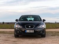 Gebraucht Seat Leon Style 125 PS (91 kW) 2011 Schwarz Kleinwagen