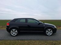 Gebraucht Audi A3 102 PS (75 kW) 2007 Schwarz Kleinwagen