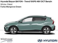 gebraucht Hyundai Bayon Bayon ❤️- Trend 100PS 48V DCT Benzin ⏱ 9 Monate Lieferzeit ✔️ mit Winter-Paket