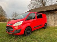 Gebraucht Ford Transit Custom 131 PS (96 kW) 2017 Rot Van / Kleinbus