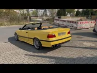 Gebraucht BMW 325 Cabriolet Basis 192 PS (141 kW) 1994 Gelb Cabrio