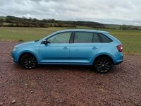 Gebraucht Skoda Rapid 95 PS (69 kW) 2018 Blau Kleinwagen