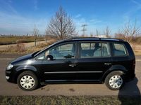 Gebraucht VW Touran Conceptline 105 PS (77 kW) 2007 Schwarz Van / Kleinbus