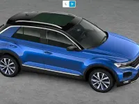 Gebraucht VW T-Roc Style 150 PS (110 kW) 2018 Blau SUV