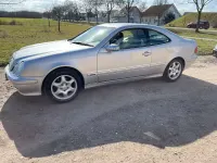 Gebraucht Mercedes CLK200 Avantgarde 163 PS (119 kW) 2002 Silber Coupé
