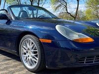 Gebraucht Porsche Boxster 204 PS (150 kW) 1999 Blau Cabrio