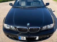 Gebraucht BMW 320 Cabriolet Comfort Edition 170 PS (125 kW) 2005 Schwarz Cabrio