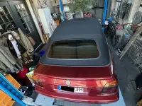 Używany VW Golf 90 KM (66 kW) 1995 Czerwony Kabriolet