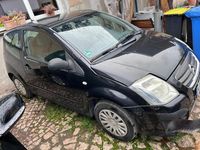 Gebraucht Citroën C2 60 PS (44 kW) 2009 Schwarz Kleinwagen