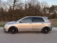 Brugt Toyota Corolla 192 HK (141 kW) 2003 Beige Hatchback