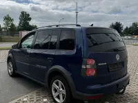 Gebraucht VW Touran Cross 170 PS (125 kW) 2009 Blau Van / Kleinbus