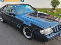 Gebraucht Mercedes SL500 320 PS (235 kW) 1996 Schwarz Cabrio