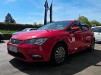 Usata Seat Leon 105 CV (77 kW) 2013 Rosso Utilitaria