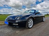 Gebraucht Alfa Romeo Spider 150 PS (110 kW) 2001 Schwarz Cabrio