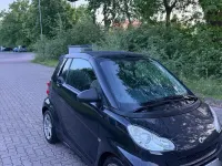 Gebraucht Smart ForTwo Cabrio 71 PS (52 kW) 2012 Schwarz Cabrio