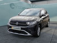 Gebraucht VW T-Cross Life 95 PS (69 kW) 2024 Schwarz SUV