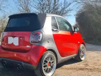 Gebraucht Smart ForTwo Cabrio Brabus 136 PS (100 kW) 2016 Rot Cabrio