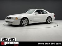 Gebraucht Mercedes SL500 AMG 306 PS (225 kW) 2000 Weiß Cabrio