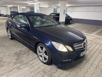 Gebraucht Mercedes E350 Avantgarde 265 PS (194 kW) 2012 Blau Cabrio