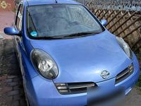 Gebraucht Nissan Micra 2005 Blau Kleinwagen