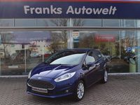 Gebraucht Ford Fiesta Titanium 101 PS (74 kW) 2015 Blau Kleinwagen