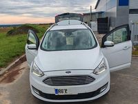 Gebraucht Ford Grand C-Max Titanium 150 PS (110 kW) 2016 Weiß Van / Kleinbus