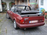 Gebraucht Ford Escort Cabriolet 90 PS (66 kW) 1986 Rot Cabrio