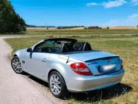 Gebraucht Mercedes SLK200 163 PS (119 kW) 2005 Silber Cabrio
