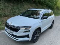 Gebraucht Skoda Karoq SportLine 190 PS (139 kW) 2024 Weiß SUV