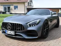 Gebraucht Mercedes AMG GT AMG 476 PS (350 kW) 2018 Grau Cabrio