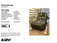 Gebraucht VW Caddy Basis 122 PS (89 kW) 2021 Starlight blue metallic Van / Kleinbus