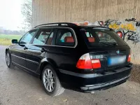 Brugt BMW 318 116 HK (85 kW) 2004 Sort Stationcar
