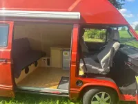 Gebraucht VW T3 50 PS (36 kW) 1988 Rot Van