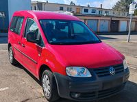 Gebraucht VW Caddy Life 102 PS (75 kW) 2009 Rot Van / Kleinbus