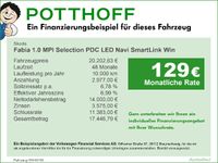 gebraucht Skoda Fabia 1.0 MPI Selection PDC LED Navi SmartLink Win