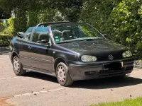Gebraucht VW Golf Cabriolet 75 PS (55 kW) 1998 Schwarz Cabrio