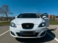 Gebraucht Seat Leon 105 PS (77 kW) 2012 Weiß Kleinwagen