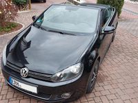 Gebraucht VW Golf Cabriolet LOUNGE 105 PS (77 kW) 2016 Schwarz Cabrio