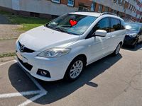 Gebraucht Mazda 5 116 PS (85 kW) 2008 Weiß Van / Kleinbus