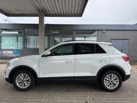 Gebraucht VW T-Roc 110 PS (80 kW) 2023 Weiß SUV