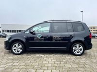 Gebraucht VW Touran Match 105 PS (77 kW) 2012 Schwarz Van / Kleinbus