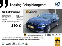 Gebraucht VW Golf VIII Style 150 PS (110 kW) 2022 Atlantik blue metallic Kombi
