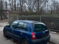 Gebraucht Renault Clio II 60 PS (44 kW) 2003 Blau Kleinwagen
