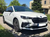 Gebraucht Skoda Scala Monte Carlo 150 PS (110 kW) 2024 Weiß Kleinwagen