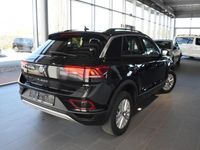 Gebraucht VW T-Roc Life 110 PS (80 kW) 2022 Schwarz SUV