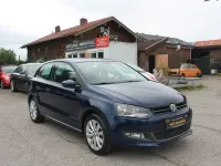 Gebraucht VW Polo Highline 105 PS (77 kW) 2010 Blau Kleinwagen