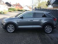 gebraucht VW T-Roc IQ.Drive LED Kamera ACC Alu -Scheckheft 1. Hand 31tkm